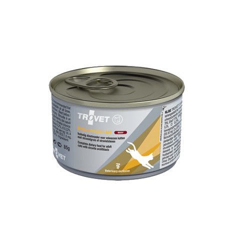 Trovet ASD Urinary Struvite dla kota Beef puszka 85g