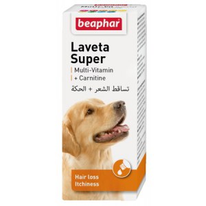 Beaphar Laveta Super Dog - preparat na sierść dla psa 50ml