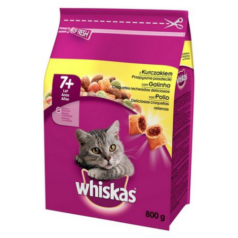 Whiskas Senior z kurczakiem 800g
