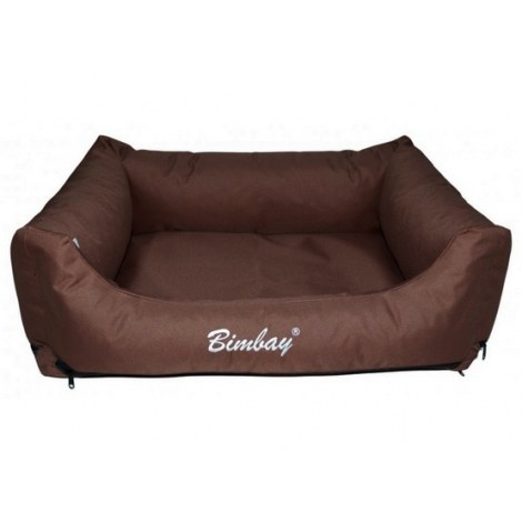 Bimbay Pokrowiec do kanapy r.3 - 100x80cm brąz - 2