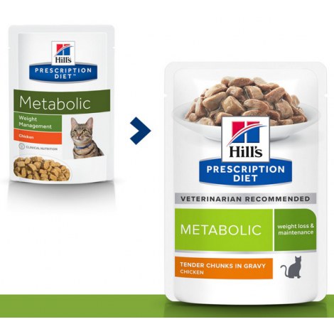 Hill's Prescription Diet Metabolic Feline saszetka 85g - 2