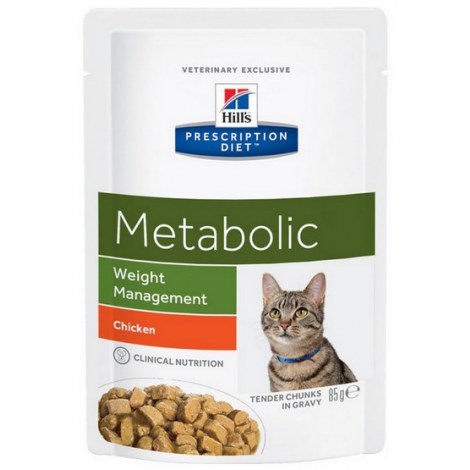 Hill's Prescription Diet Metabolic Feline saszetka 85g - 3