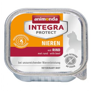 Animonda Integra Protect Nieren dla kota - z wołowiną tacka 100g