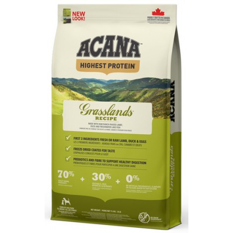 Acana Highest Protein Grasslands Dog 11,4kg - 2
