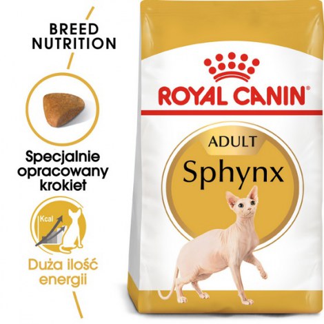Royal Canin Sphynx Adult karma sucha dla kotów dorosłych rasy sfinks 2kg