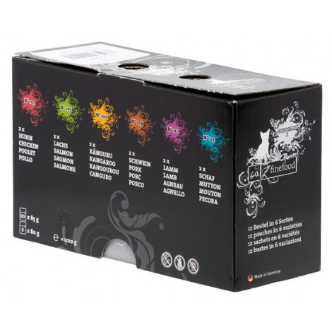 Catz Finefood Purrrr Multipack saszetki 12x80/85g - 2