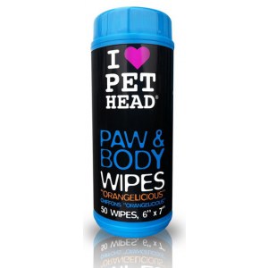 Pet Head Paw & Body Wipes chusteczki do pielęgnacji 50szt