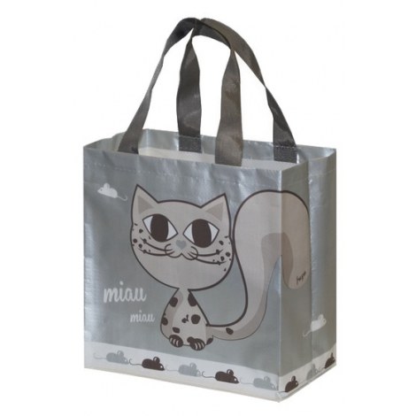 Torba Mini Kitikat 10L srebrna