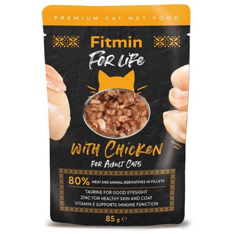 Fitmin Cat For Life Adult Chicken saszetka 85g