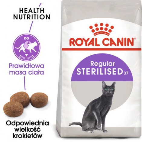 Royal Canin Sterilised karma sucha dla kotów dorosłych, sterylizowanych 12kg (10+2kg) - 2