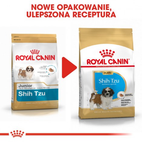Royal Canin Shih Tzu Puppy karma sucha dla szczeniąt do 10 miesiąca, rasy shih tzu 1,5kg - 3