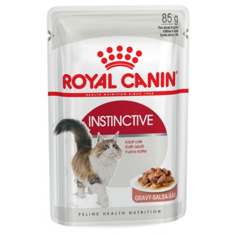 Royal Canin Instinctive w sosie karma mokra dla kotów dorosłych, wybrednych saszetka 85g - 2