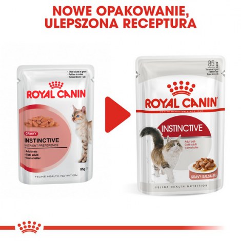Royal Canin Instinctive w sosie karma mokra dla kotów dorosłych, wybrednych saszetka 85g - 3