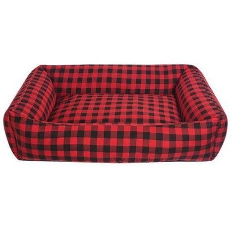 CHABA Legowisko Sofa Standard r.1 czerwona krata
