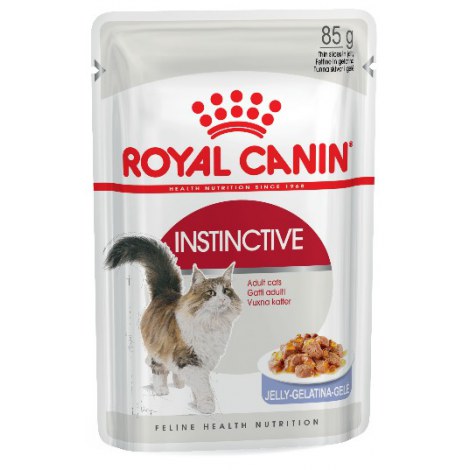 Royal Canin Instinctive w galaretce karma mokra dla kotów dorosłych, wybrednych saszetka 85g - 2