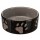 Trixie Miska ceramiczna czarna w szare łapki 0,8L/16cm [TX-24532]