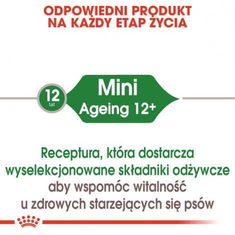 Royal Canin Mini Ageing 12+ karma mokra w sosie dla psów dojrzałych po 12 roku życia, ras małych saszetka 85g - 3