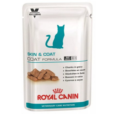 Royal Canin Veterinary Care Nutrition Feline Skin & Coat saszetka 85g - 2