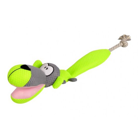 Flamingo Zabawka Neon Wąż ze sznurem 51cm [517022]