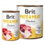Brit Pate & Meat Dog Chicken puszka 800g - 2