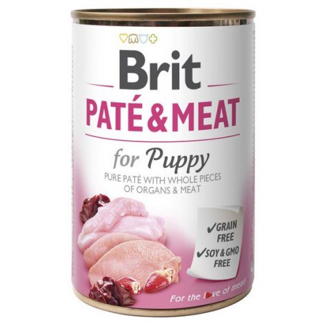 Brit Pate & Meat Dog Puppy puszka 800g - 2