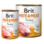 Brit Pate & Meat Dog Turkey puszka 800g - 2