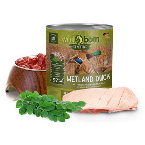 Wildborn Wetland Duck dzika kaczka puszka 800g