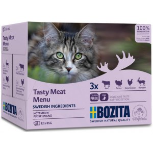 Bozita Cat Multibox z mięsem w sosie saszetki 12x85g