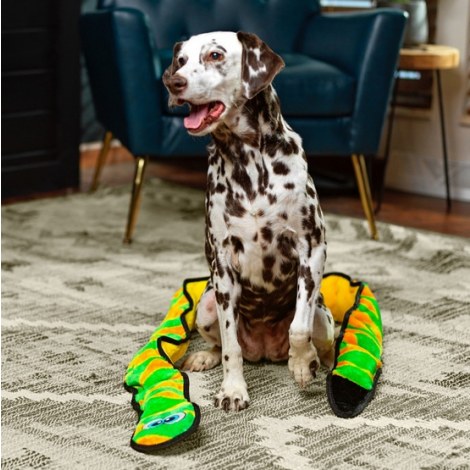 Outward Hound Invincibles Snake orange/green 12 piszczałek [32005] - 6
