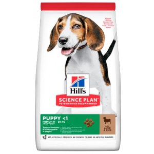 Hill's Science Plan Puppy Medium Jagnięcina & Ryż 14kg