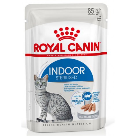 Royal Canin Indoor Sterilised Loaf karma mokra dla kotów dorosłych sterylizowanych, przebywających w domu saszetka 85g - 2
