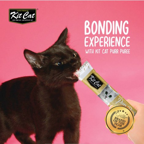 Kit Cat PurrPuree Tuna & Fiber Hairball 4x15g - 2