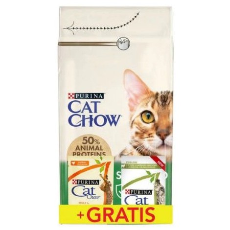 Purina Cat Chow Special Care Sterilised 1,5kg + saszetki 2x85g gratis