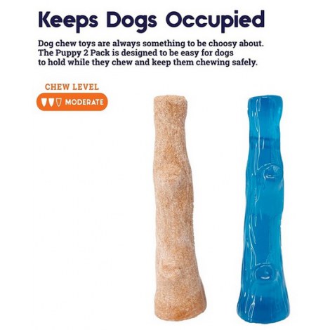 Petstages DogWood Dwupak Original + Puppy TPE small PS67819 - 4