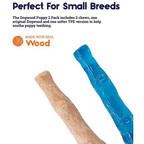Petstages DogWood Dwupak Original + Puppy TPE small PS67819 - 3