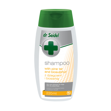 DR SEIDEL SZAMPON z dziegciem i biosiarką 220 ml