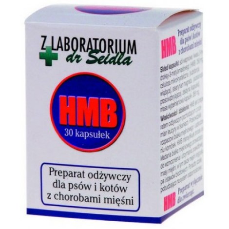DR SEIDEL HMB preparat odżywczy dla psów i kotów + 20% gratis 30 kap