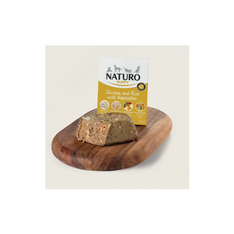 NATURO PUPPY - kurczak z ryżem i warzywami 150 g