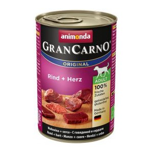ANIMONDA GranCarno Orginal Adult puszki wołowina serce 400 g