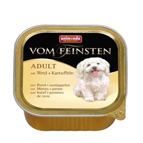 ANIMONDA Vom Feinsten Adult szalka z wołowiną i ziemniakami 150g