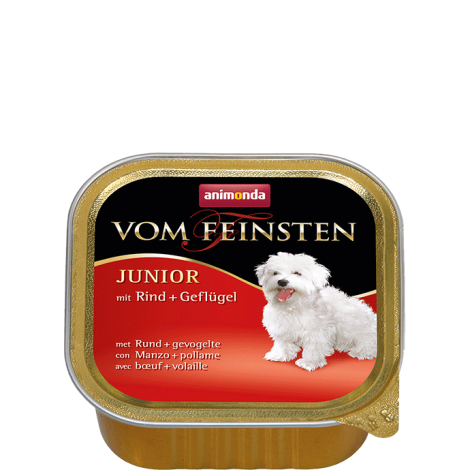 ANIMONDA Vom Feinsten Junior szalka z wołowiną i drobiem 150g