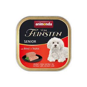 ANIMONDA Vom Feinsten Senior szalka z wołowiną i kurczakiem 150g
