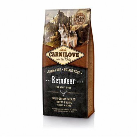 CARNILOVE REINDEER FOR ADULT 12kg