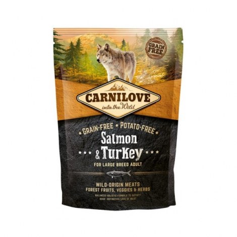 CARNILOVE SALMON & TURKEY FOR LARGE BREED ADULT 1,5kg