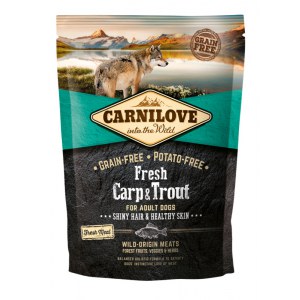 CARNILOVE FRESH CARP & TROUT FOR ADULT 1,5kg