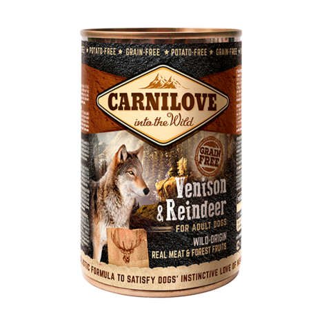 CARNILOVE WILD MEAT VENISON&REINDEER 400g