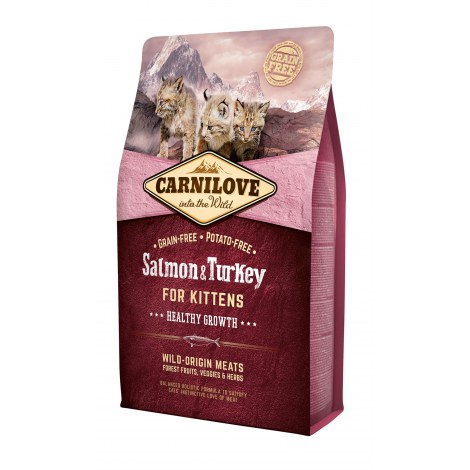 CARNILOVE CAT SALMON&TURKEY FOR KITTENS 2kg