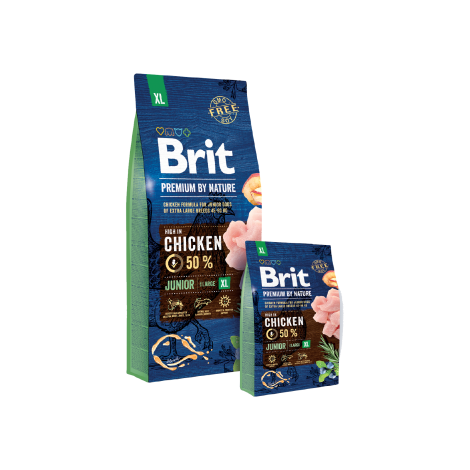 BRIT PREMIUM BY NATURE JUNIOR XL 3 kg