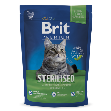 BRIT PREMIUM CAT STERILISED 300 g