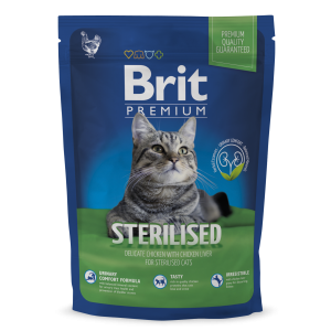 BRIT PREMIUM CAT STERILISED 300 g